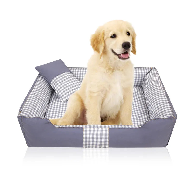 Bed For Dog Cats Puppy House Kennel For Indoor Dogs Small Medium Cat Pet Sofa Sleeping Bed Furniture Pet Supplies Accessories