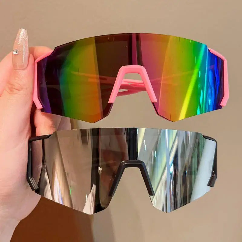 Cycling Sunglasses For Children Boys Girls Eyewear Fashion Windproof Outdoor Sports MTB Riding UV400 Goggles