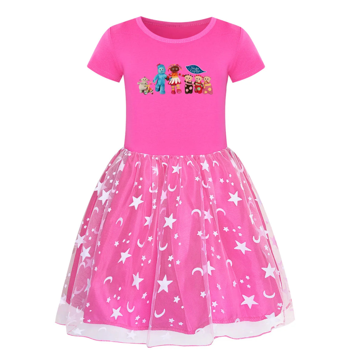 In The Night Garden vestido Kids Carnival Cosplay Dress Baby Girls Lace Casual Dresses Children Birthday Party Halloween Costume
