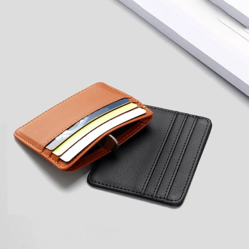 Slim Minimalist Wallet, Front Pocket Wallets,,Credit Card Holder for Men&Women
