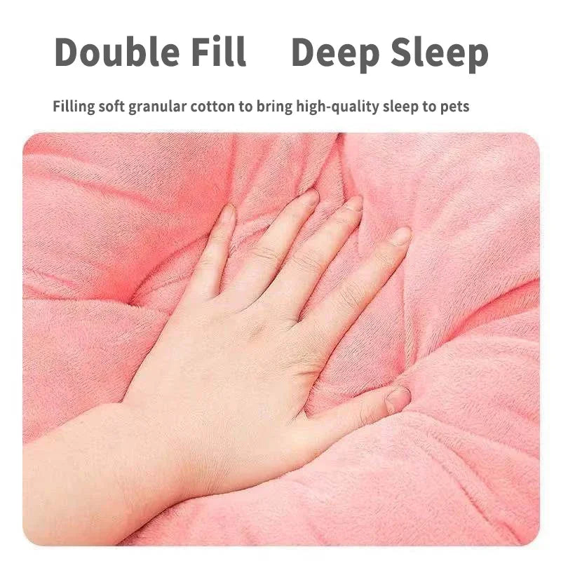 Fantasy Bow Lace Pet Bed Cute Large Dog Beds Cat Pet Sofa Detachable Oval Pink Princess Pet Bed Basket For Dog Wedding Furniture