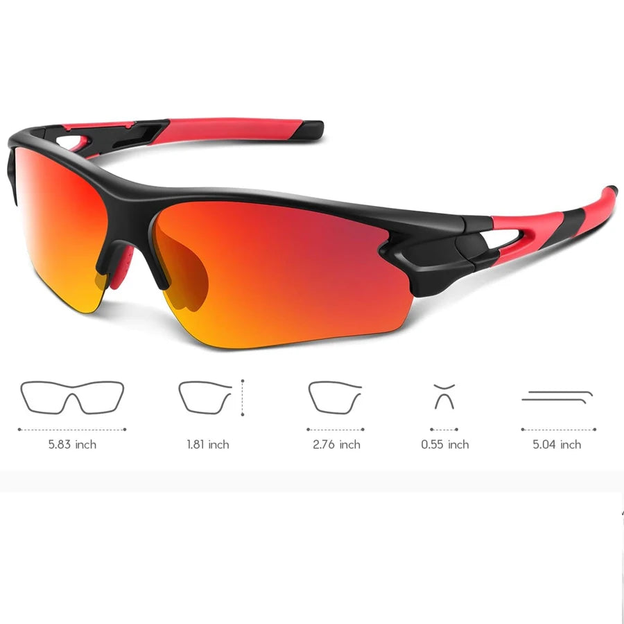 Sports Sunglasses for Men Women Fashion Lightweight Mens Sunglasses  Outdoors