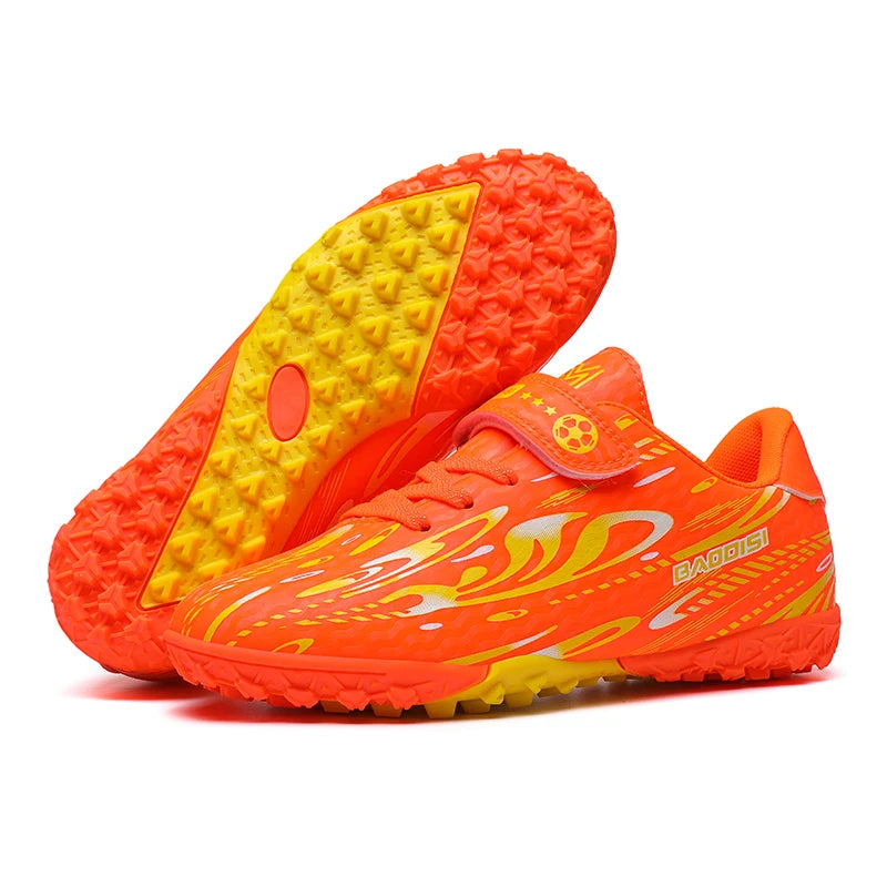 Kids Soccer Cleats Boys Girls Training Football Cleats Youth Soccer Shoes for Little/Big Professional Athletic Outdoor Football