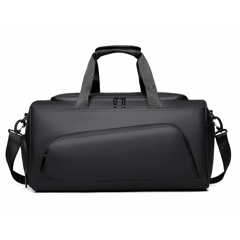 Sports Gym Bag, Large Capacity Handbag,Portable Travel Duffel Bag, Multi-compartment With Shoes Storage,Perfect For Vacation