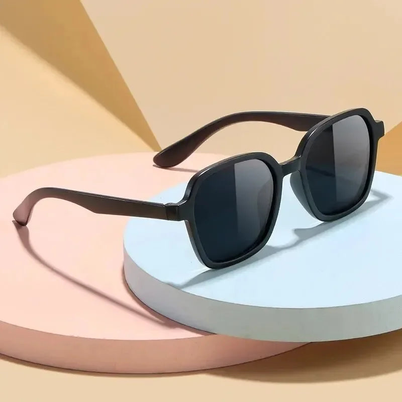 4 Pack Candy Color Kids Sunglasses Set Flexible Safe Frame New Trendy Fashion Photo Props Sunglasses For Boys Girls