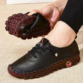 Sneakers for Women Leather Casual Vulcanized Female Shoe Soft Comfortable Flat Loafers Shoes Slip on Shoes Zapatillas De Mujer