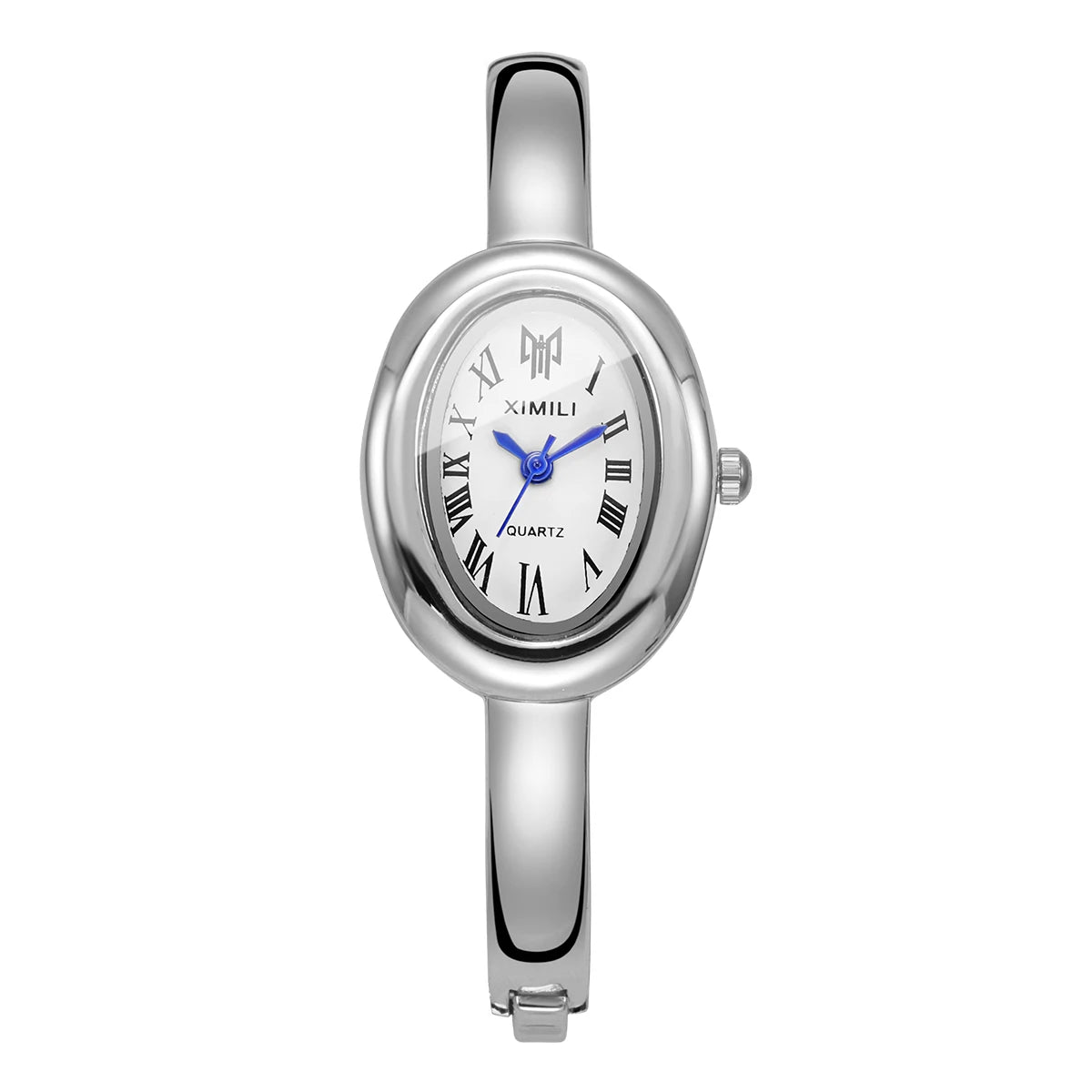 Elegant Oval Dial Women Watches Fashion Bracelet Strap Ladies Quartz Wristwatch Reloj Mujer Girls Clock Gift