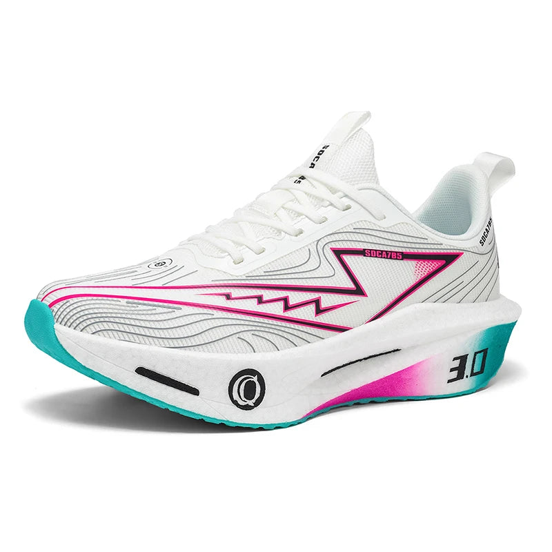 Women's Casual Sports Shoes, Lightweight and Comfortable, Outdoor Running Shoes, Stylish Lace-Up Low-Top Design, Wear-Resistant Soles, Suitable for Training, Hiking, and Fitness Activities, Suitable for All Seasons
