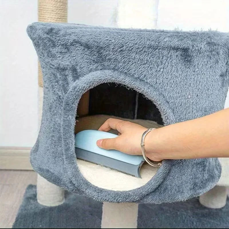 Pet Hair Remover, Cat Dog Hair Cleaning Brush, Reusable Rubber Lint Roller, Sofa Carpet Car Seat Cleaner, Pet Grooming Tool