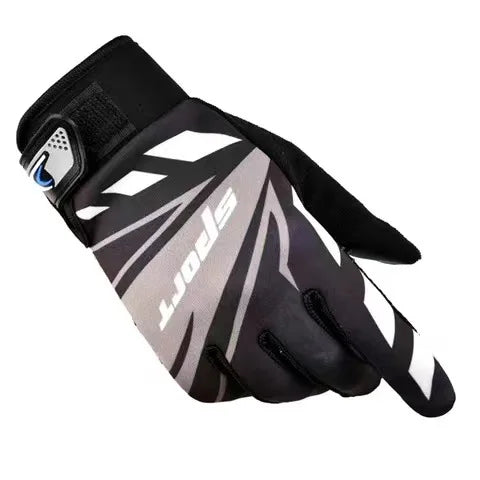 Men's Outdoor Sports Gloves - Breathable and Lightweight Design, with Adjustable Wrist Clasp, Providing Durable and Reinforced P