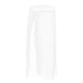 Men Pajamas Sexy Mesh Sleep Bottoms Man See Through Long Sleepwear Culottes Transparent Side Spilt Nightdress