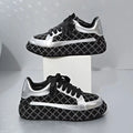Designer Women's Sneakers Crystal Rhinestone Sparkles Shoes Luxury Platform Shoes Womens Trainers Fashion Lace-up Casual Shoes