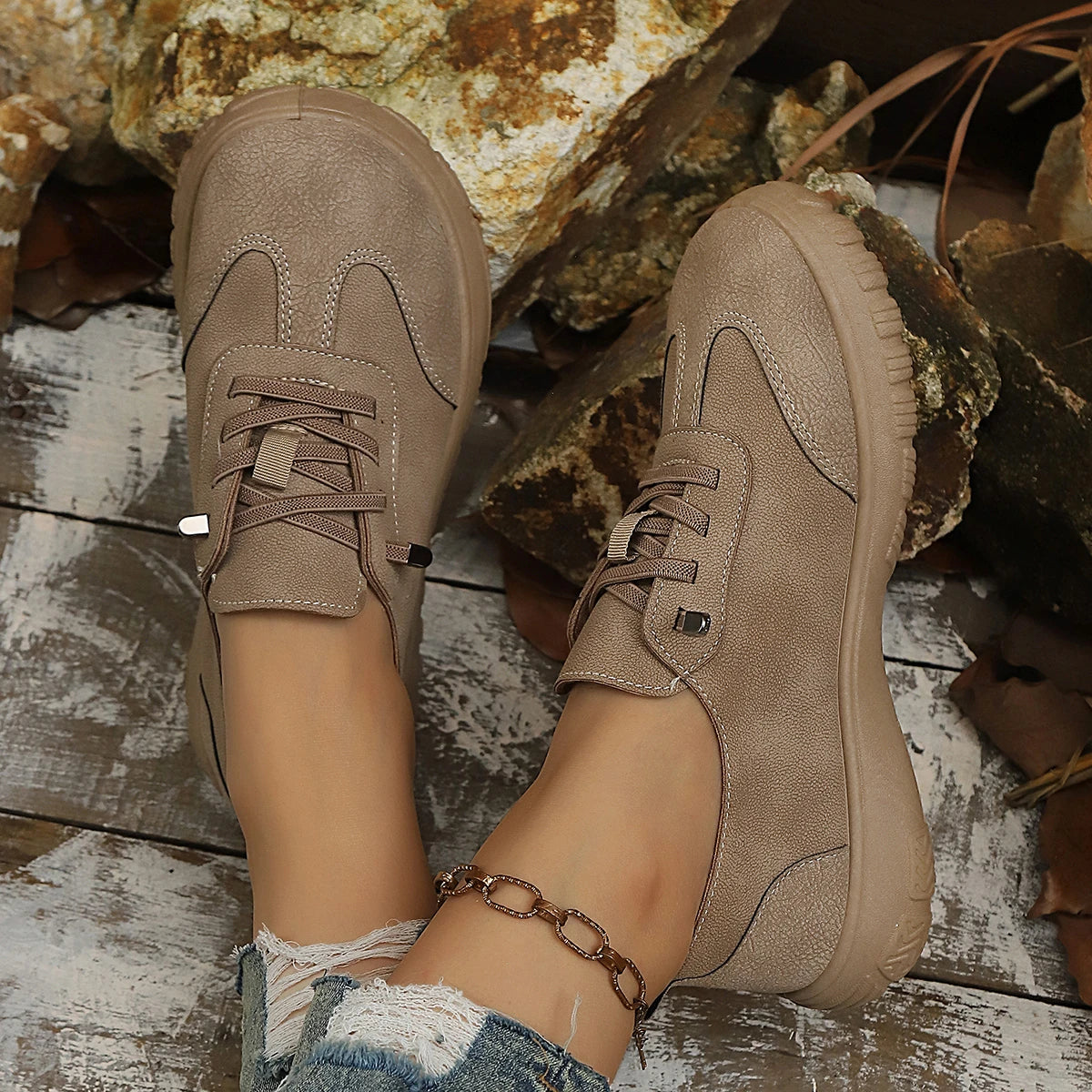 Women Sneakers 2026 New Non Slip Flats Casual Walking Casual Shoes Woman Breathable Vulcanize Shoes for Women Zapatos De Mujer