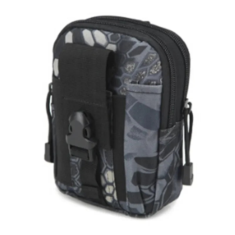 HOMEFISH Men's Waist Bag Jungle Camouflage Hanging Package Men Outdoor Sports Waist Bag Multifunctional Bags For Male