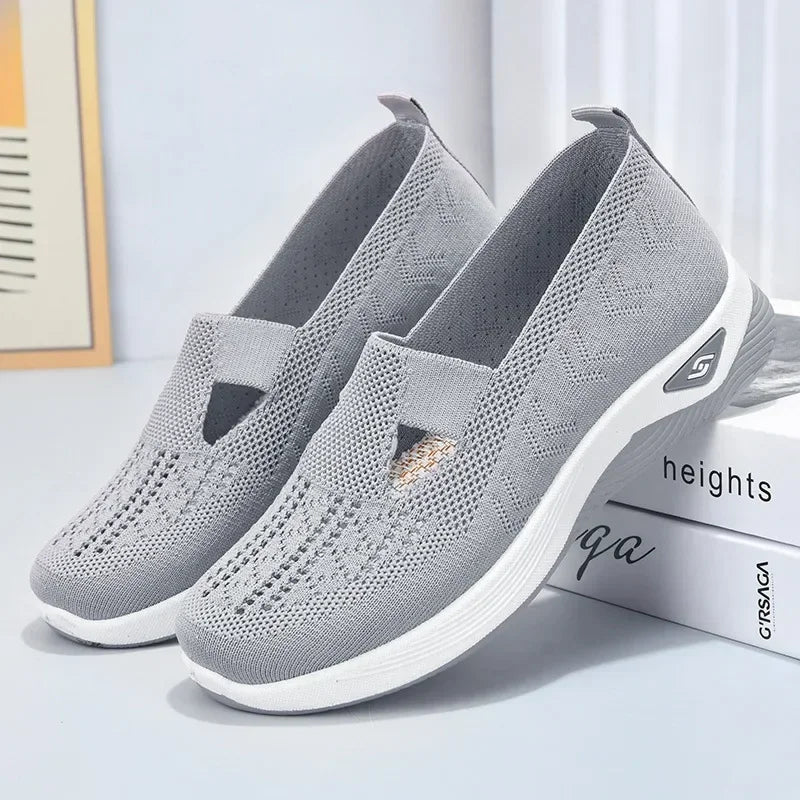 Women's Shoes Summer 2025 Casual Sneakers Breathable Slip On Walking Shoes Lightweight Outdoor Flat Sports Free Shipping