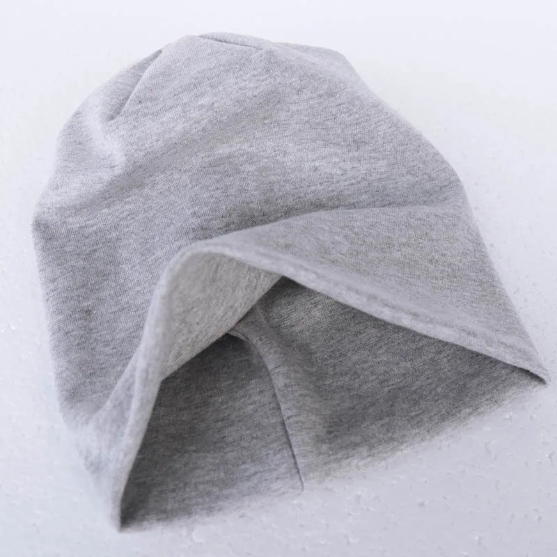 Kids Knitted Cotton Hats Boys Girls Solid Color Girls Cap Bonnet Large Baby Hats Caps Children's Hat Baby Accessories
