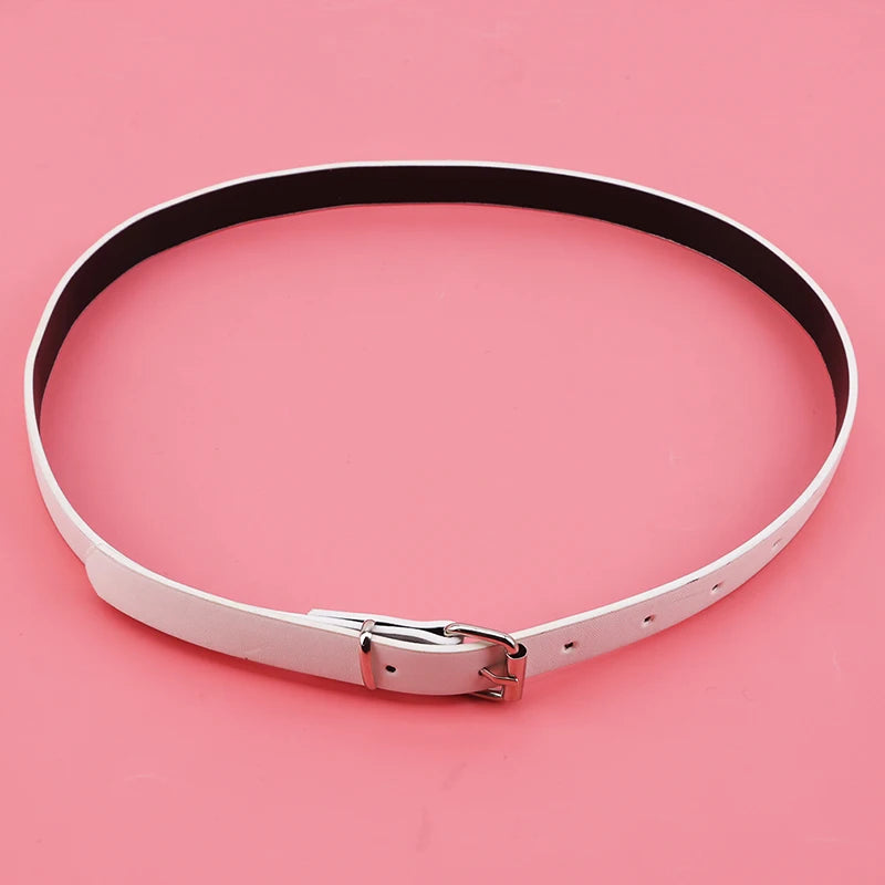 New Style Fashion Children Leather Belts Design Alloy Pin Buckle Boys Girls Kid Casual Waistband Jeans Adjustable Men's Belt