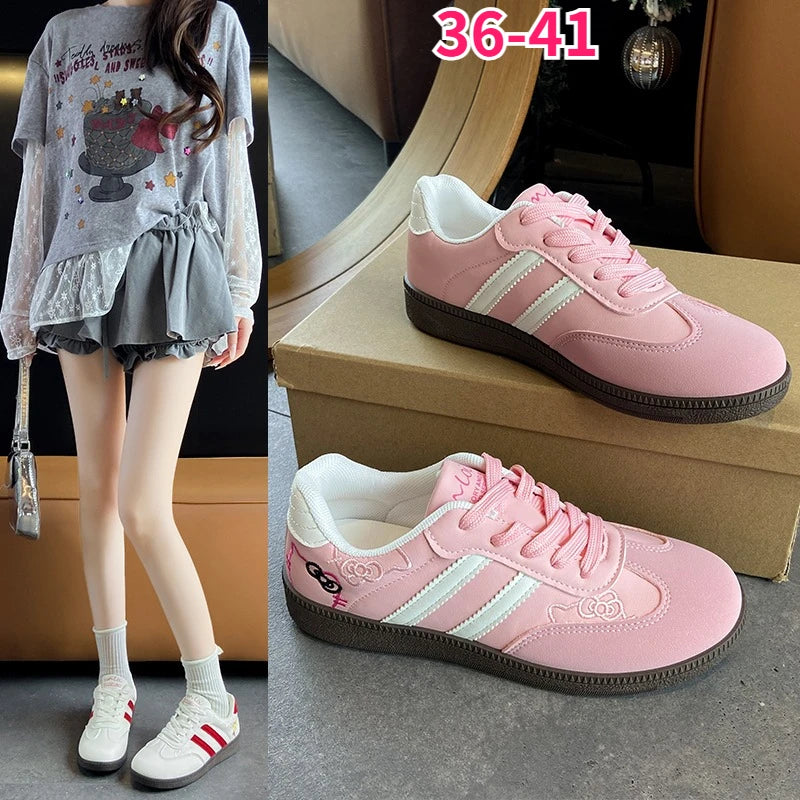Women Sneakers Pink Casual Ladies Shoes Soft Flat Ladies Trainers Breathable Lightweight Footwear Daily Walking Women's Shoes