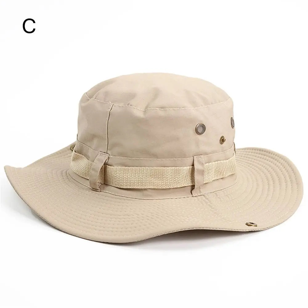 Men's Bucket Hats Women Hiking Camping Wide Brim Fishing Cap Boonie Hat Men's Bucket Hats Sun Hat