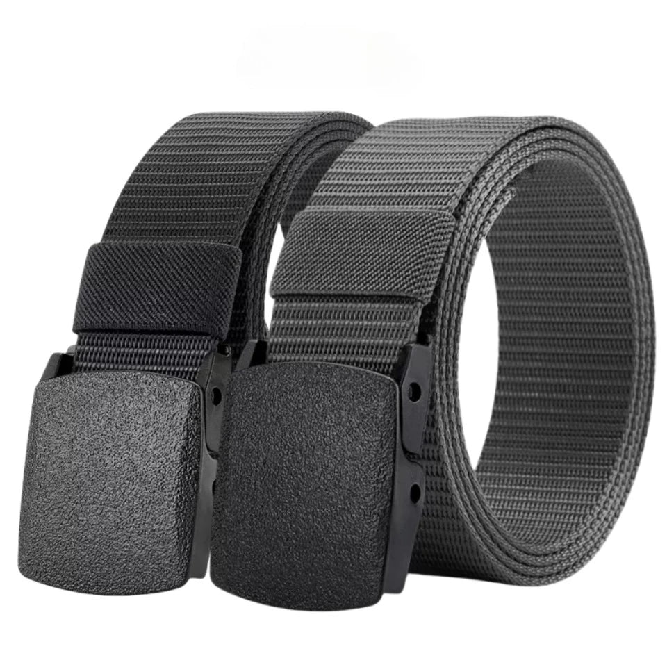 Men's Belt Outdoor Casual Canvas Belt Metal Free Training Nylon Tactical Belt With Pants Jeans Belt Sports Belts For Men Women