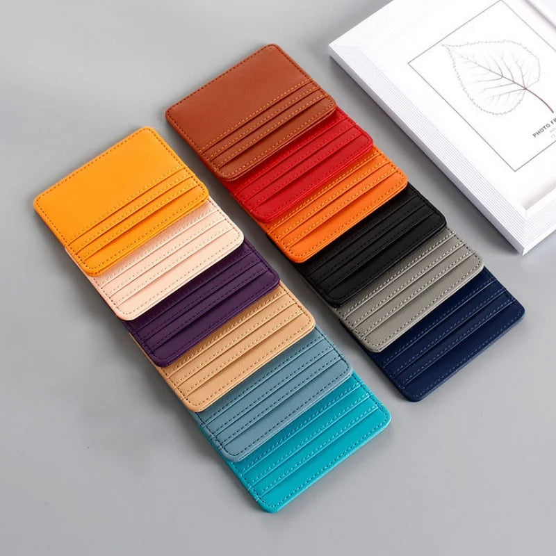 Slim Minimalist Wallet, Front Pocket Wallets,,Credit Card Holder for Men&Women