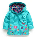 Children's Clothing Coat Hooded Waterproof Jacket Boys Long Sleeve Rainwear For Spring And Autumn Windproof Outdoor Girl Clothes