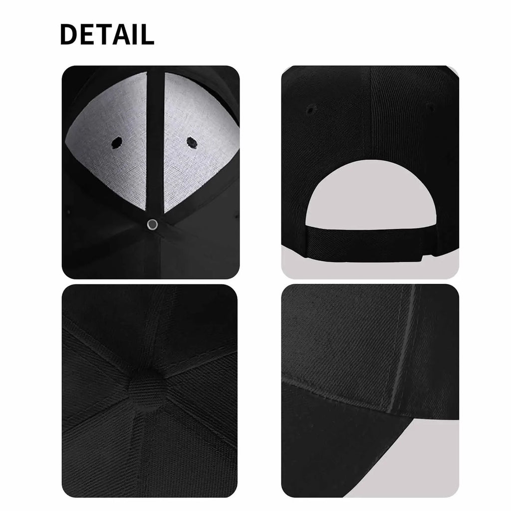 Holden Baseball Cap Cosplay Anime men's big size hat party Hat Women Hats Men's