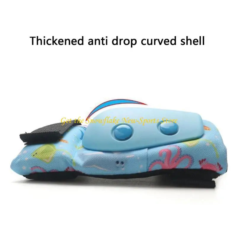 E56D 6Pcs Kids Outdoor Skating Gear Set with Skating Knee Guard Elbow Brace Hand Pad