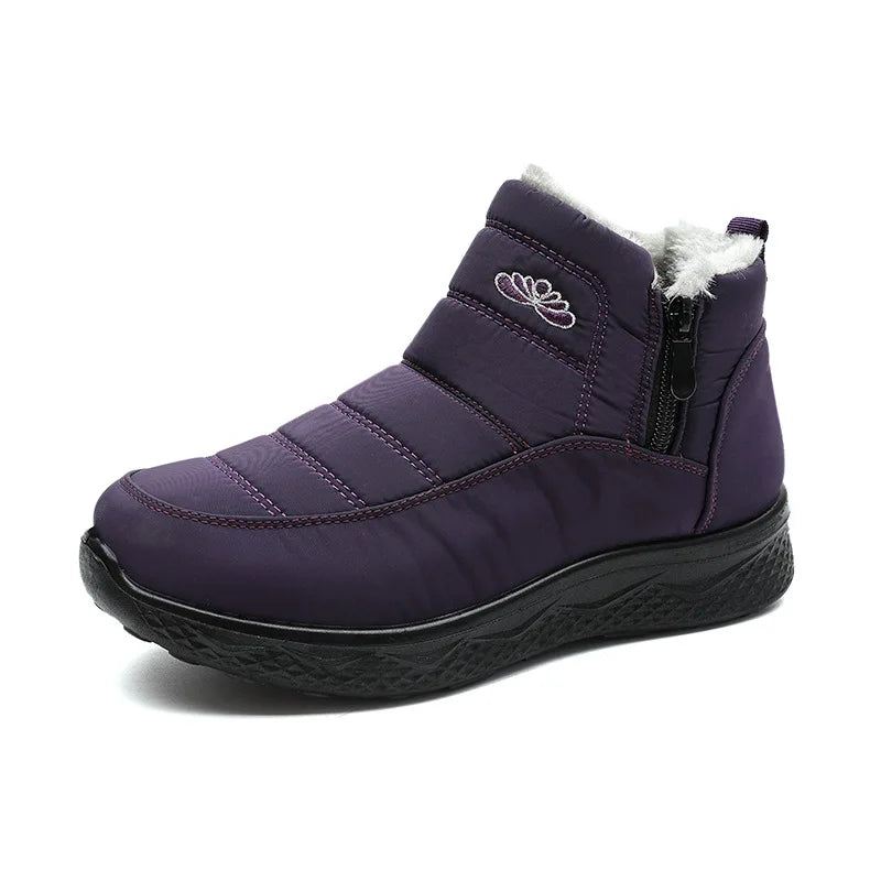 ТуфлиFashion Versatile Women Shoes Winter New Snow Boots Anti Slip Warm Women's Short Boots Comfort Simple Women's Cotton Shoes