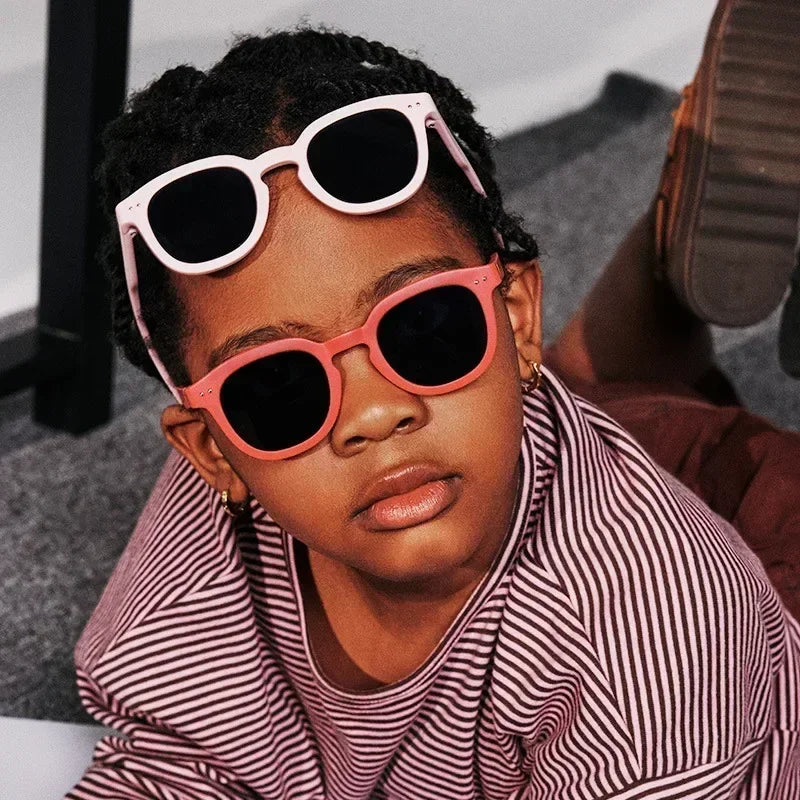 Polarized Kids Sunglasses Silicone Safety Boys Girls Sun Glasses Fashion Children Outdoors Goggle Shades Eyewear UV400 Age 3-12