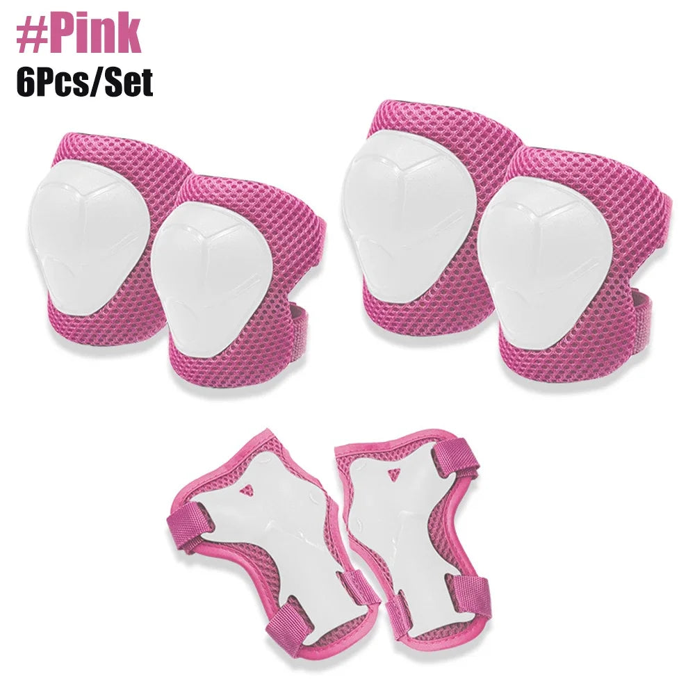 Kids Knee Pads and Elbow Pads Guards Protective Gear Set Safety Gear for Roller Skates Cycling Bike Skateboard Sports