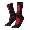 New Male Men Socks Casual Hajime No Ippo Anime Sock Polyester Kamogawa Boxing Gloves Women's Socks Spring Summer Autumn Winter
