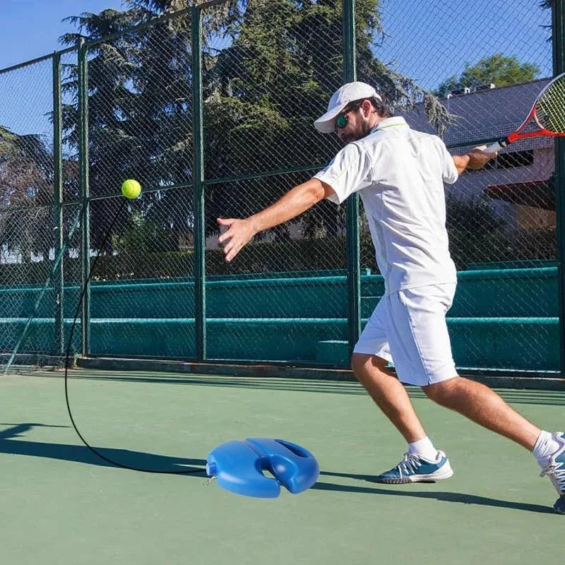 With Rope and Anti-Slide Trainer Baseboard,String Tennis Practice Equipment TennisTrainer Rebound BallsTennis Training Equipment