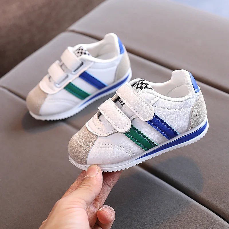 New Children's Shoes Korean Style Boys Sports Shoes Girls Soft Sole Casual Shoes Spring  Autumn Kids Fashion Sneakers
