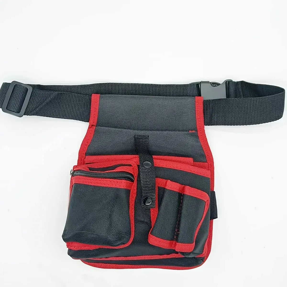 Tool Belt, Electrician Tool Pouch, Adjustable Tool Belts for Men Women, Utility Belt with Hammer Holder, Multi-Pocket Organizer