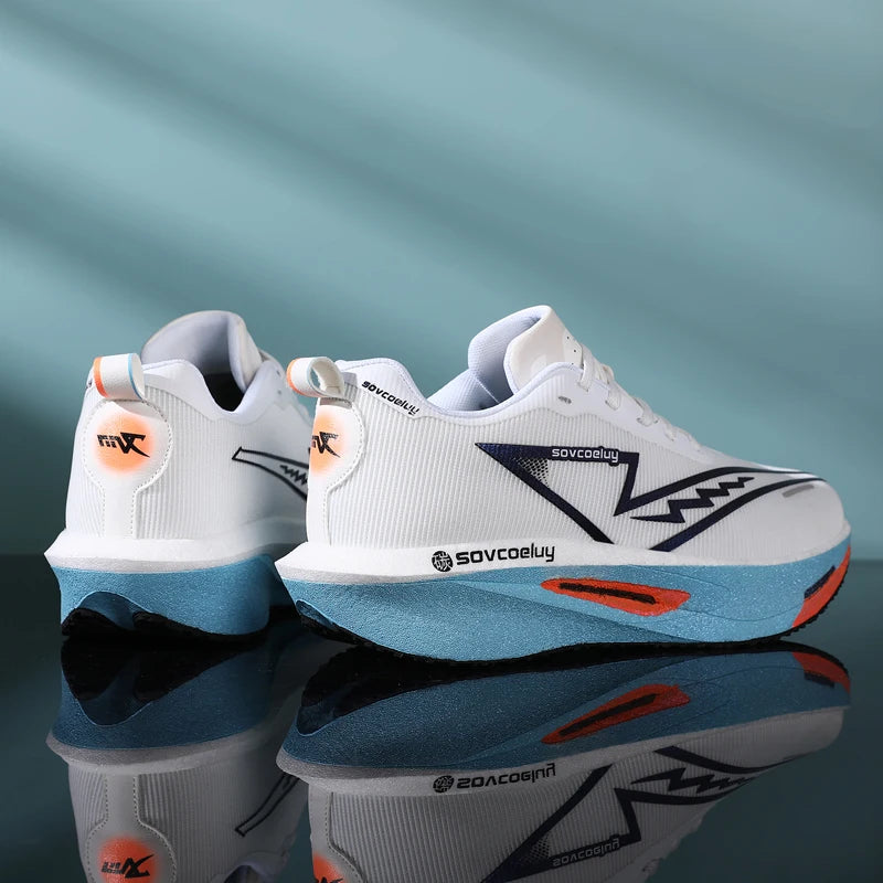 Men Sports Running Shoes Casual Marathon Breathable Lightweight Women's Comfortable Athletic Nonskid Walking Sneakers Outdoors