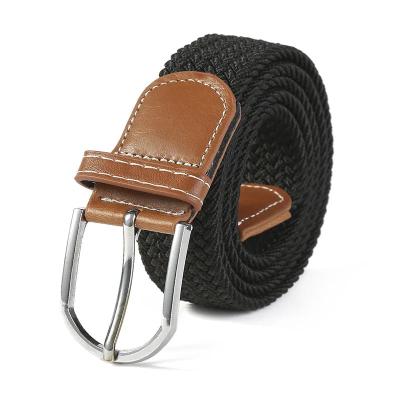 Belt Canvas Kids Boy Girls Waistband Student Training Belt Korean Jeans Pants Children Baby Summer Camp Buckle ins Adjustable
