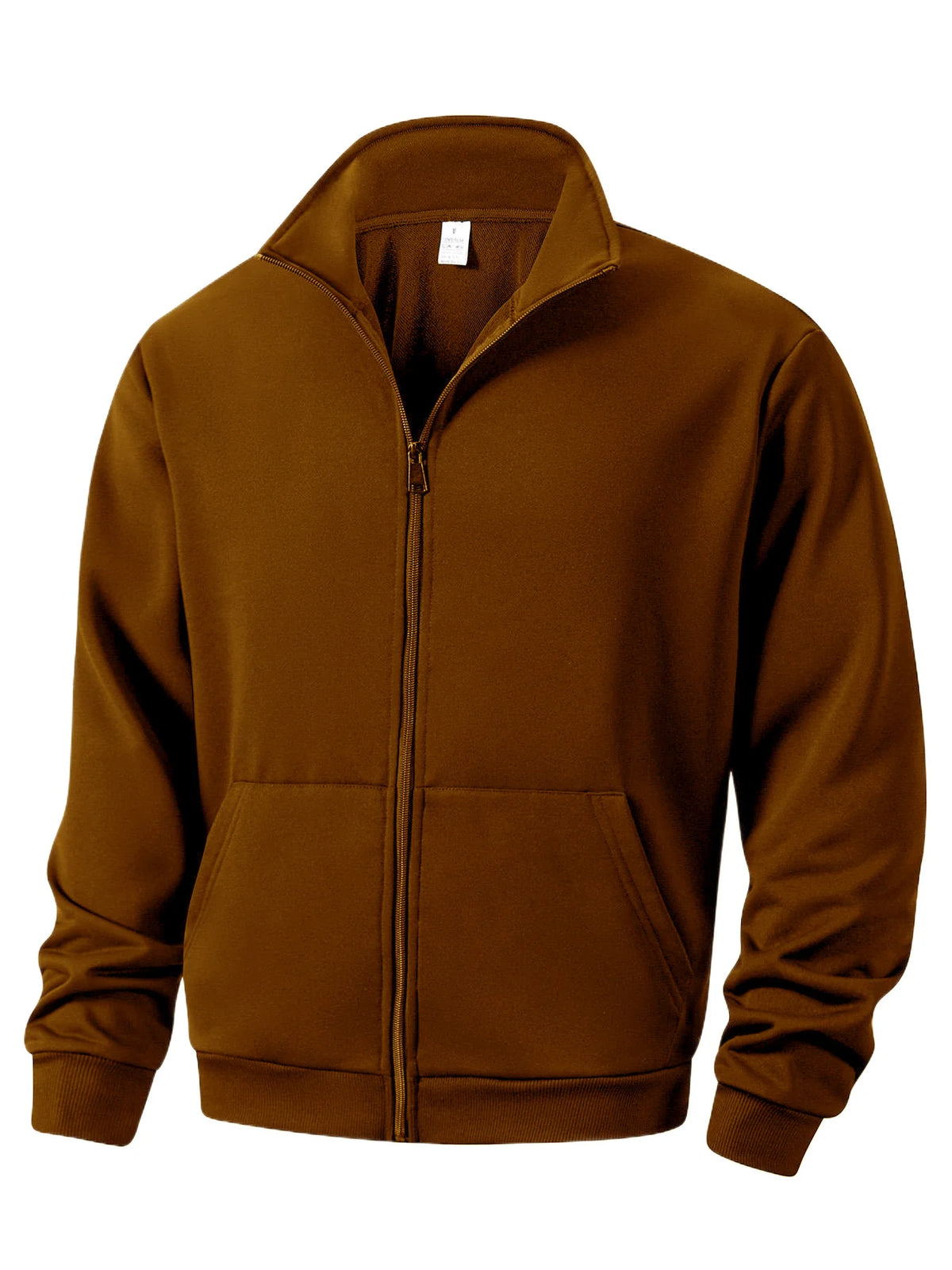 Autumn Men Sweatshirts Long Sleeve Jacket Zip Up Closure Jacket Male Outdoor Sports Slim Fit Windproof Coat Male Clothing