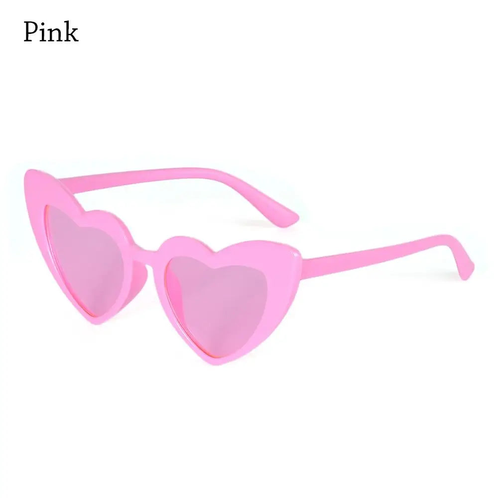 Kids Sunglasses Boy Girls Heart Shaped Sun Glasses Trendy All-Match Baby Sunglasses Children Fashion Shade Eyewear Oculos De Sol