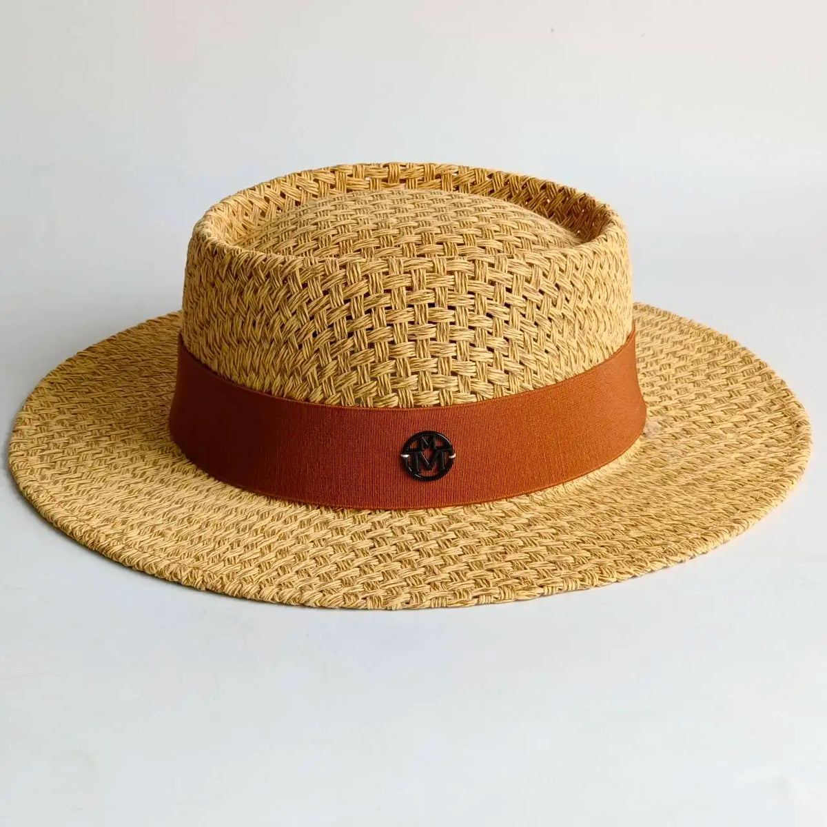 Panama Hat  Straw Hat Jazz  hat Men's and Women's  Sun Shading Beach Hat Sun Protection hat