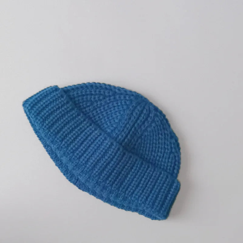 2026 Baby Knit Hat for Boys Girls Autumn Winter Warm Kids Beanie Adult Children Knit Cap Newborn Kids Caps Elastic Bonnet
