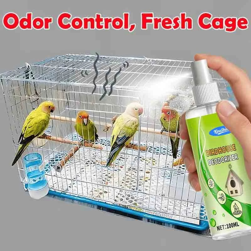 PET Bird Cage And Surface Cleaner Deep Cleaning Pet Cages Messy, Providing a Clean And Tidy Living Environment for Pets, 100ml