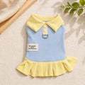 Comfortable Dog Vest Cute Cartoon Pet Clothes Breathable Maltese Dress Summer Teddy Couple Clothing  Princess Style Puppy Skirt