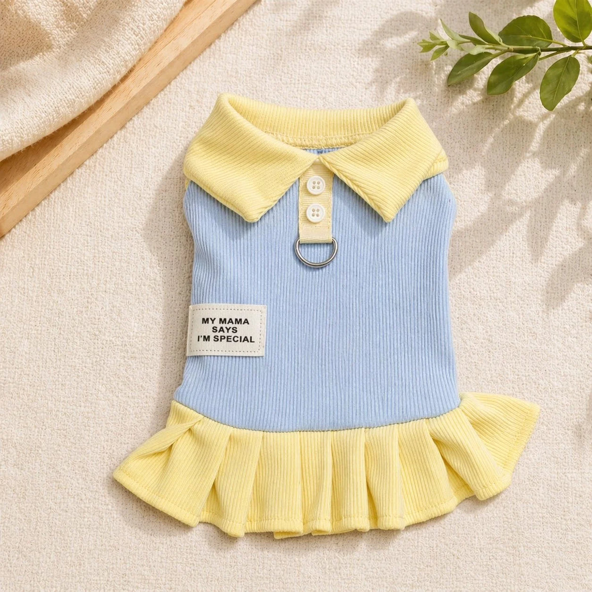Comfortable Dog Vest Cute Cartoon Pet Clothes Breathable Maltese Dress Summer Teddy Couple Clothing  Princess Style Puppy Skirt