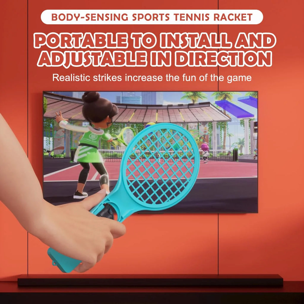 Sports Accessories Set S225 for Switch 2,15 in 1 Family Accessories Kit for Switch 2 Sports Games:Tennis Rackets,Sword Grips,Etc