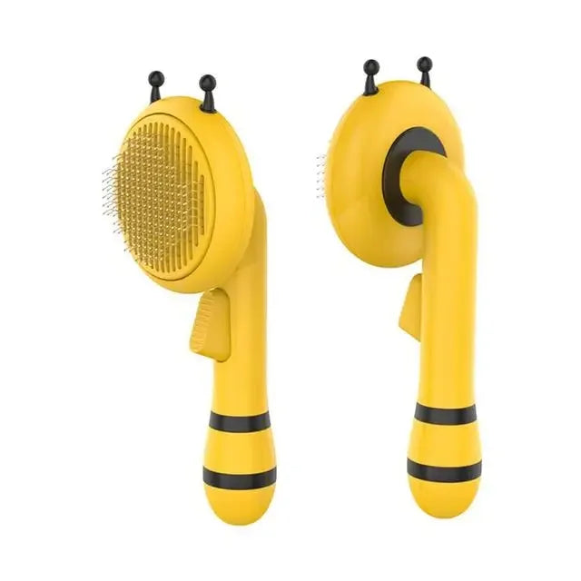Cleaning Pets Bee Pet Cat Brush Massage Cat Comb Self Grooming Comb for Cats Dogs Removes Undercoat Tangled Hair Pet Accessories