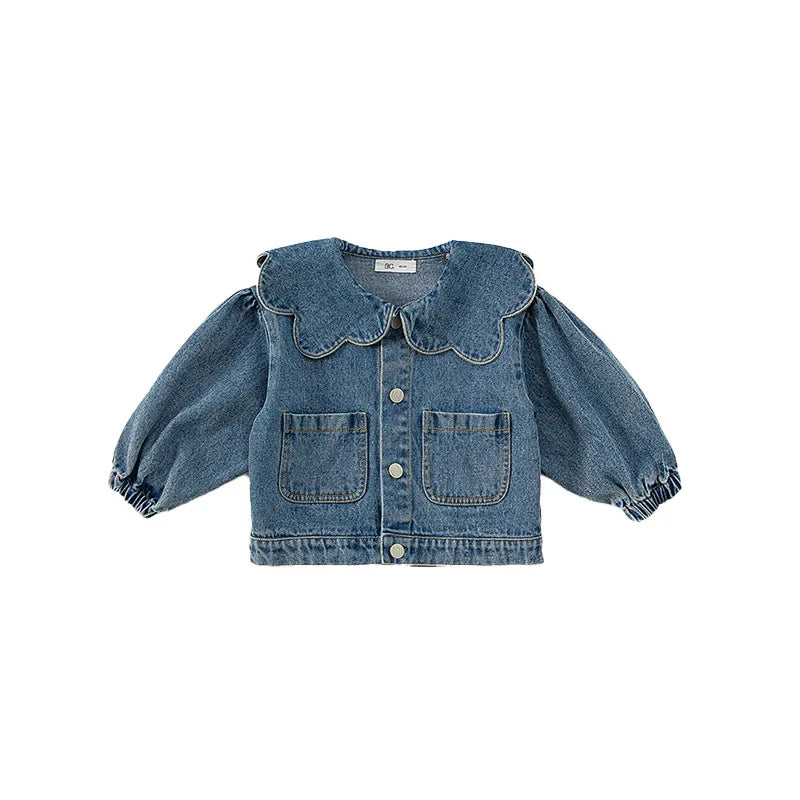 Girl Denim Jacket Kids Clothes for Girl Kids Jackets for Girl Outwear Children Coat Children Top Roupa Infantil Menina Abrigos