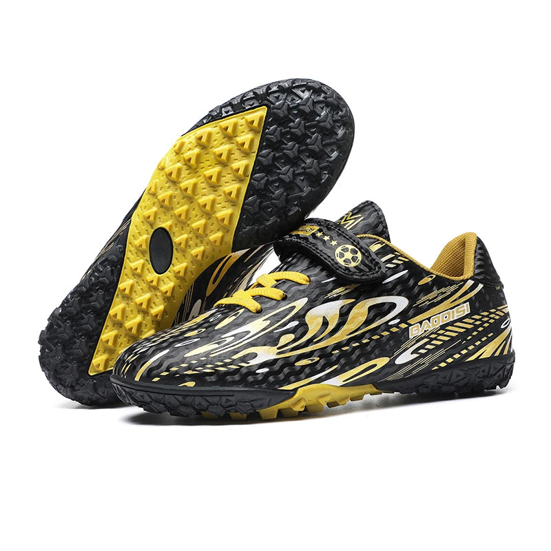 Kids Soccer Cleats Boys Girls Training Football Cleats Youth Soccer Shoes for Little/Big Professional Athletic Outdoor Football