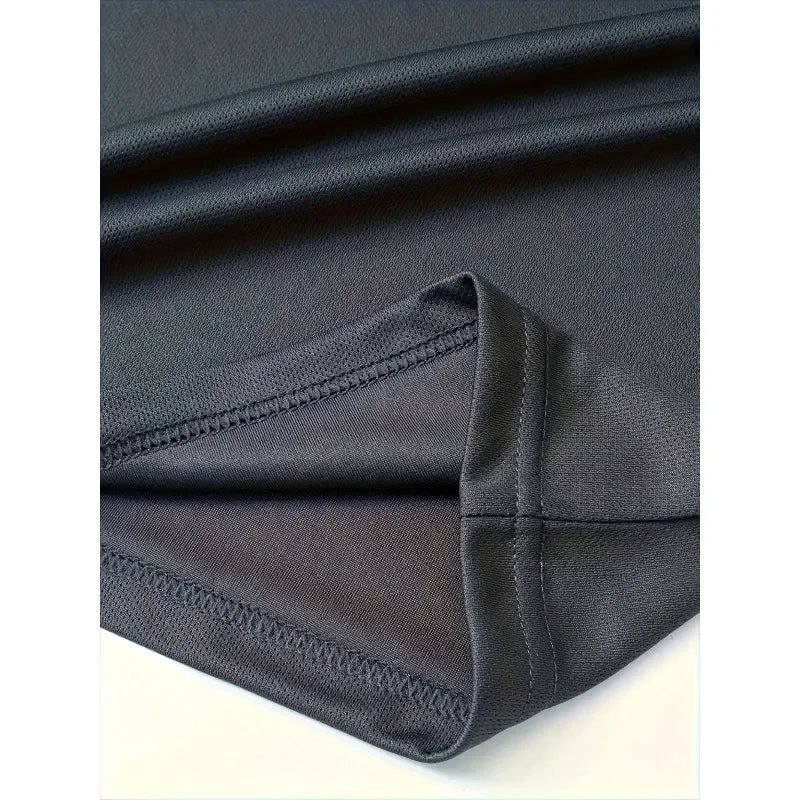 New Summer Fitness Sportswear for Men, Short-Sleeved T-Shirt and Shorts Two-Piece Set, Casual Wear.