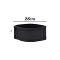 S/M/L Buckle Free Waist Belts Men's Ultra-soft No Buckle Black Elastic Belts Comfortable Belt Loop Buckle-Free Belt Unisex